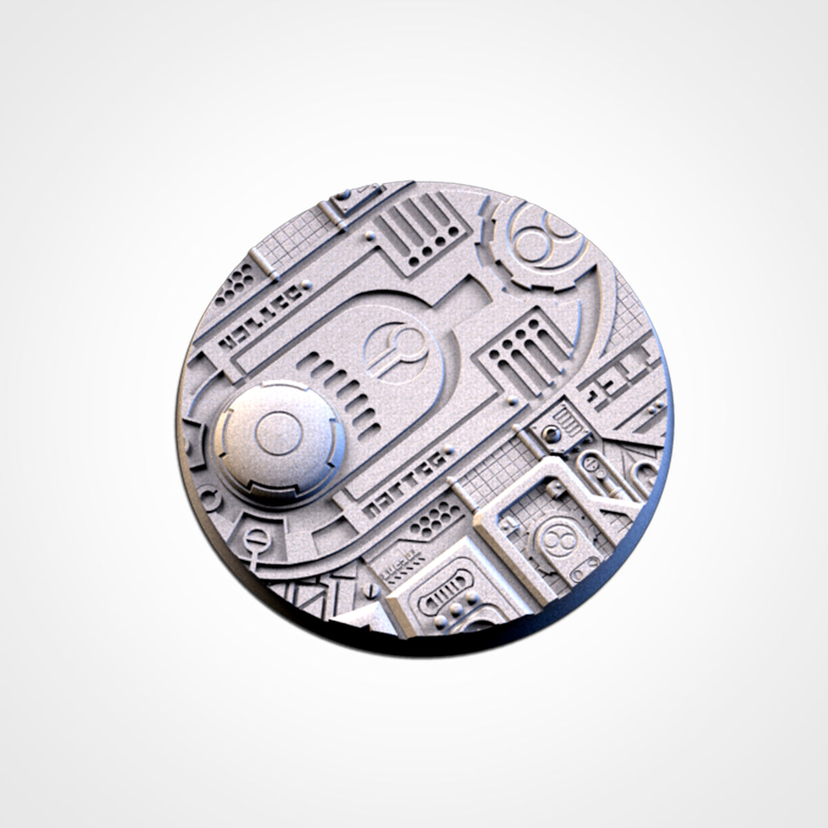 Xenos City-Basen | 25 mm | 32 mm | 40 mm | Txarli-Fabrik | Magnetisierbare, szenische, strukturierte Runde