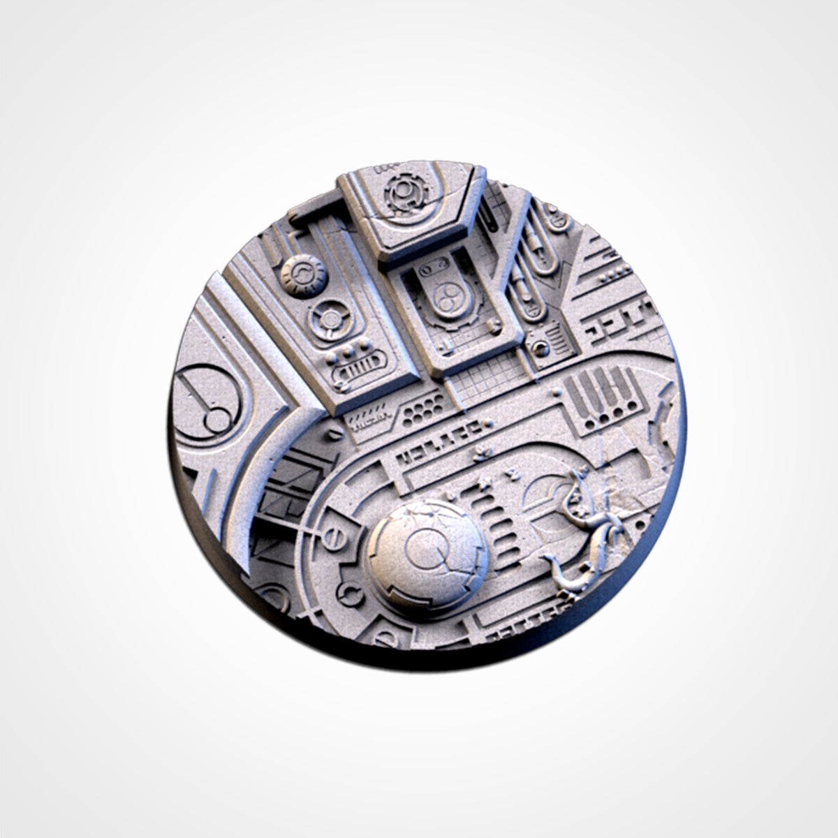 Bases de la ciudad abandonada de Xenos | 25 mm | 32 mm | 40 mm | Fábrica de Txarli | Redondo texturizado escénico magnetizable