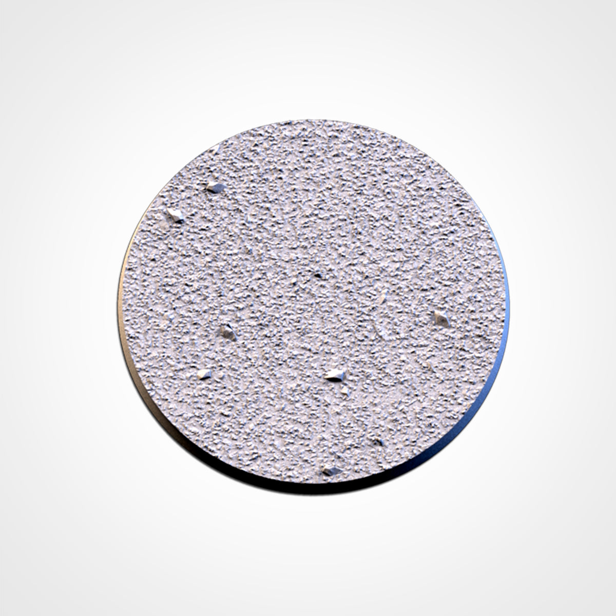 Medium Gravel Bases | 25mm | 32mm | 40mm | Txarli Factory | Magnetizable Scenic Textured Round