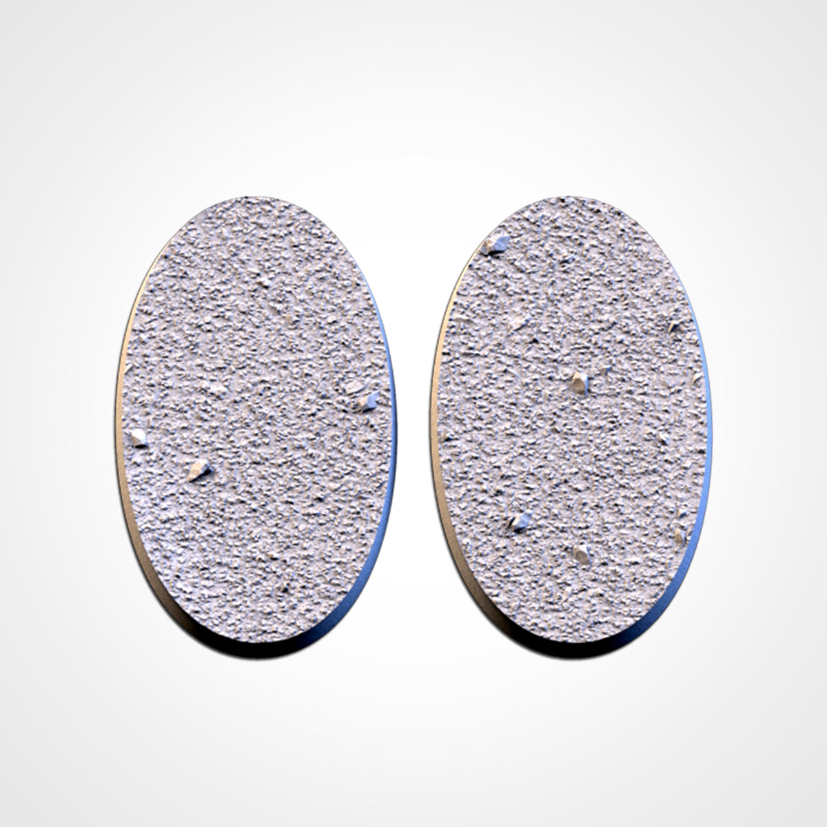 Medium Gravel Bases | 25mm | 32mm | 40mm | Txarli Factory | Magnetizable Scenic Textured Round