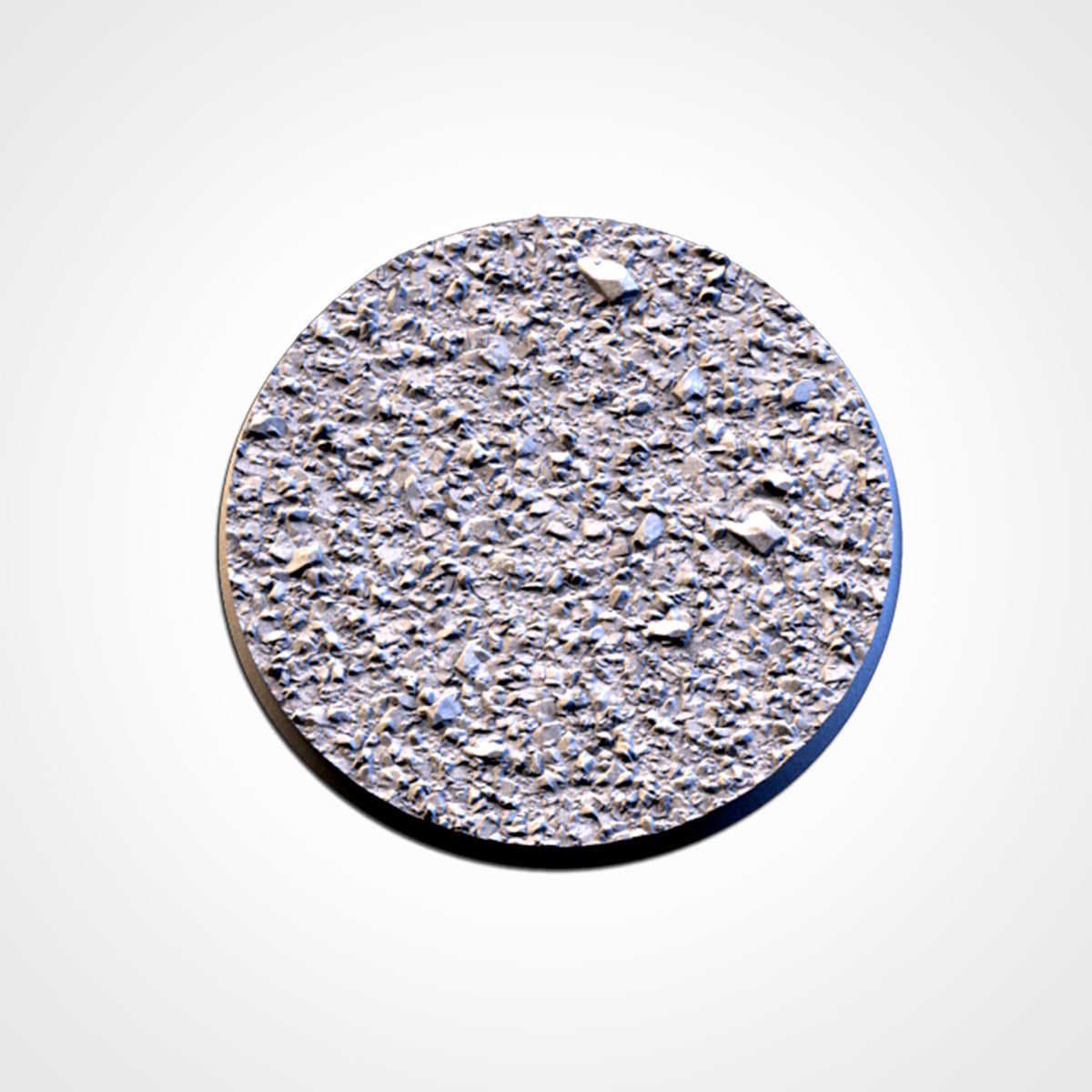 Heavy Gravel Bases | 25mm | 32mm | 40mm | Txarli Factory | Magnetizable Scenic Textured Round