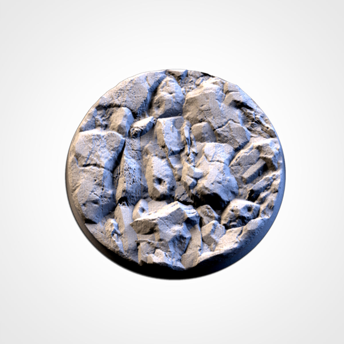 Stony Bases | 25mm | 32mm | 40mm | Txarli Factory | Magnetizable Scenic Textured Round