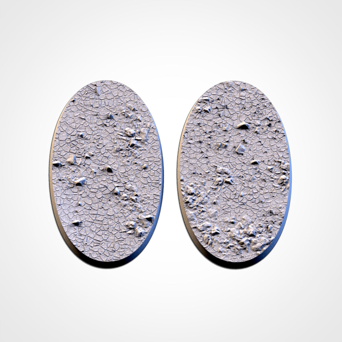 Dry Ground Bases | 25mm | 32mm | 40mm | Txarli Factory | Magnetizable Scenic Textured Round