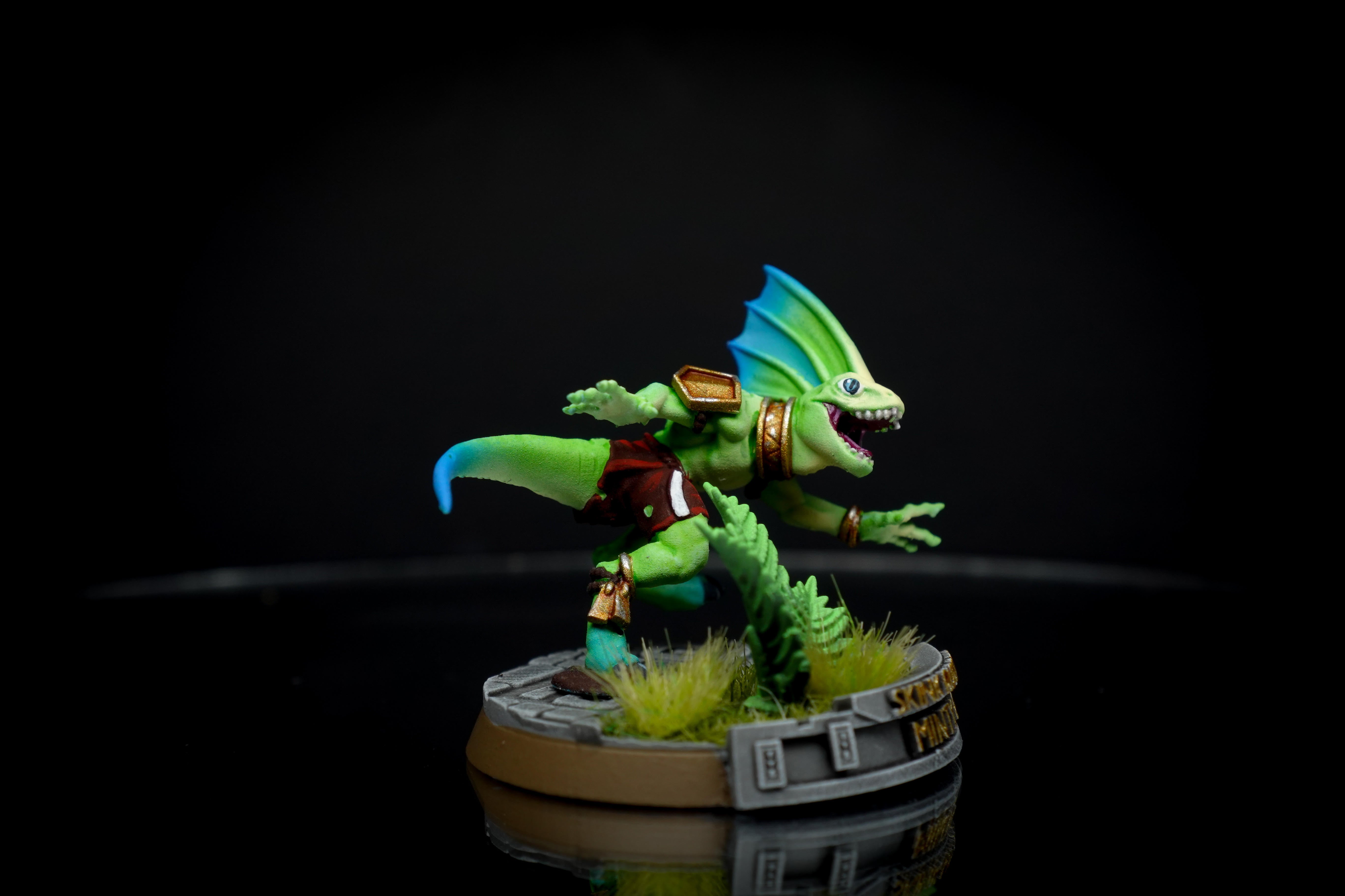 Equipo completo - Orcos Negros | Fútbol de fantasía | Cuenco de la muerte | 32mm