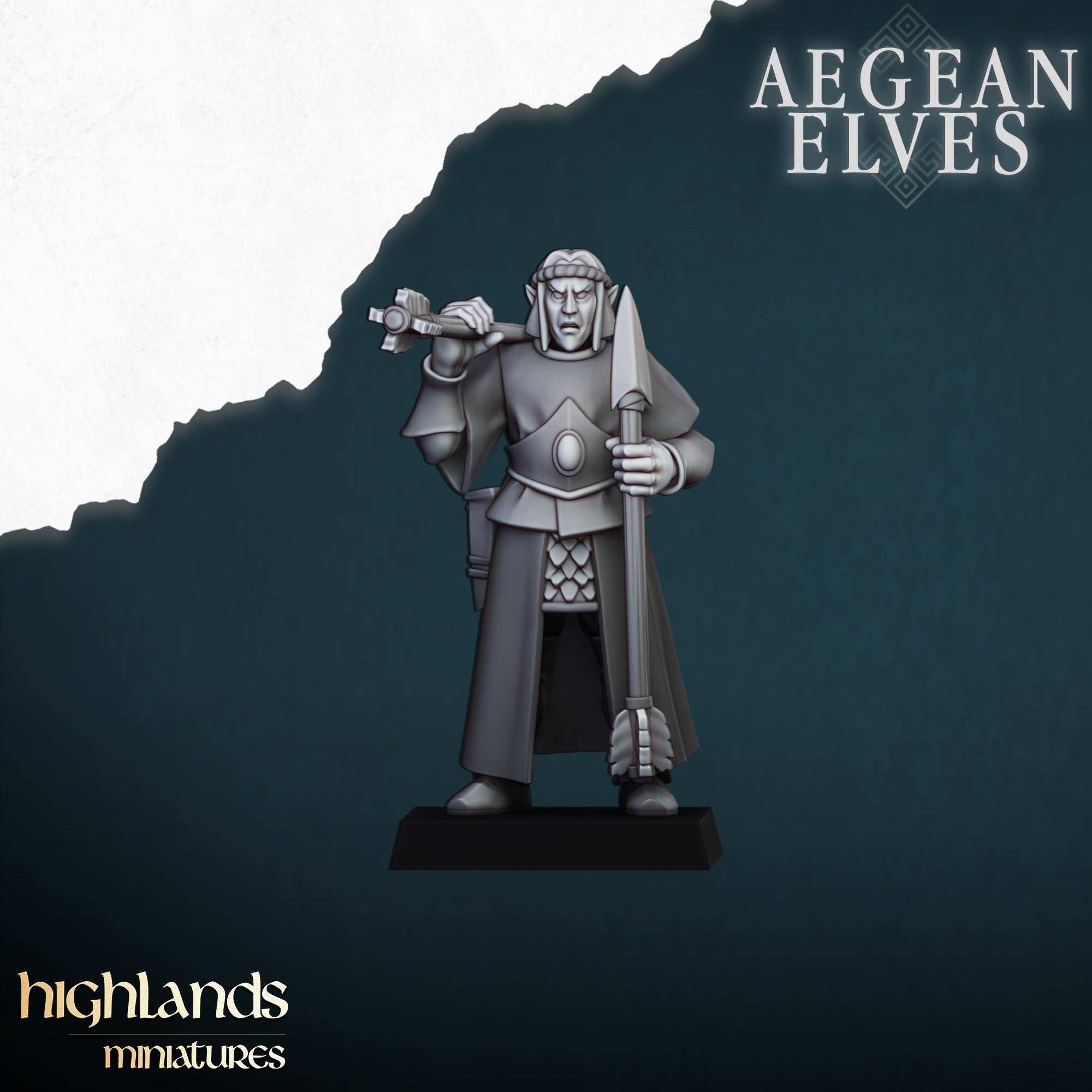 Balista de elfos de Agean - Highlands Miniatures