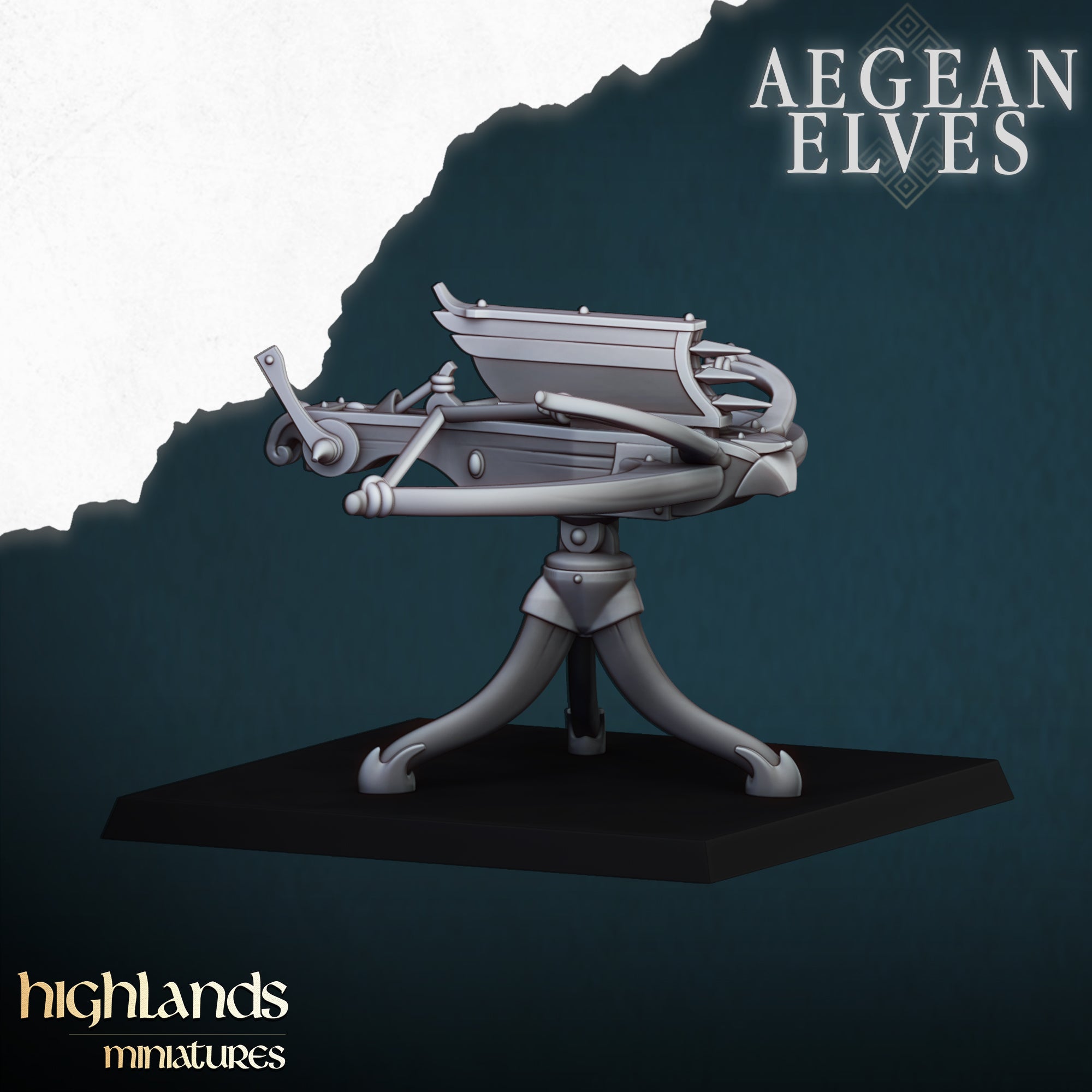 Balista de elfos de Agean - Highlands Miniatures