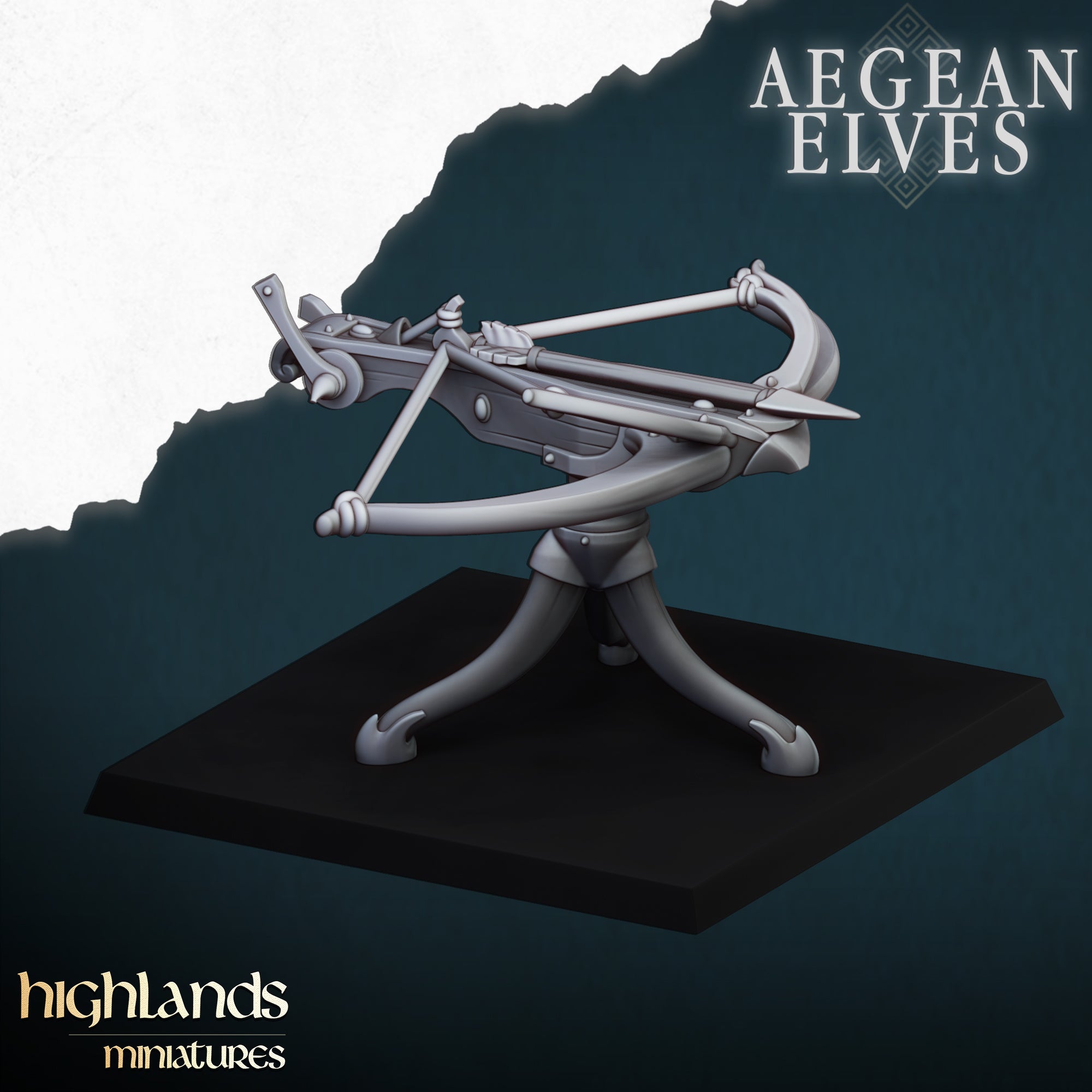 Balista de elfos de Agean - Highlands Miniatures