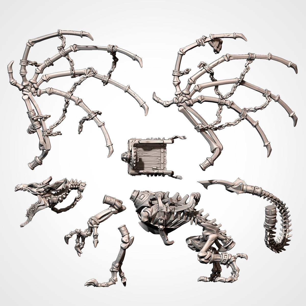 Dragón de Hueso - Ejércitos de las Arenas | Fábrica de Txarli