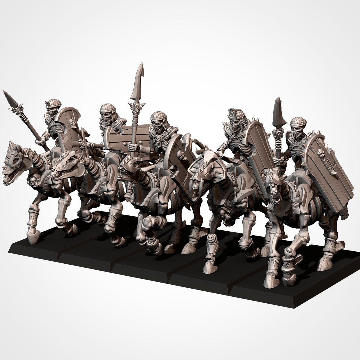 Schwere Skelettkavallerie – Armies of the Sands | Txarli-Fabrik