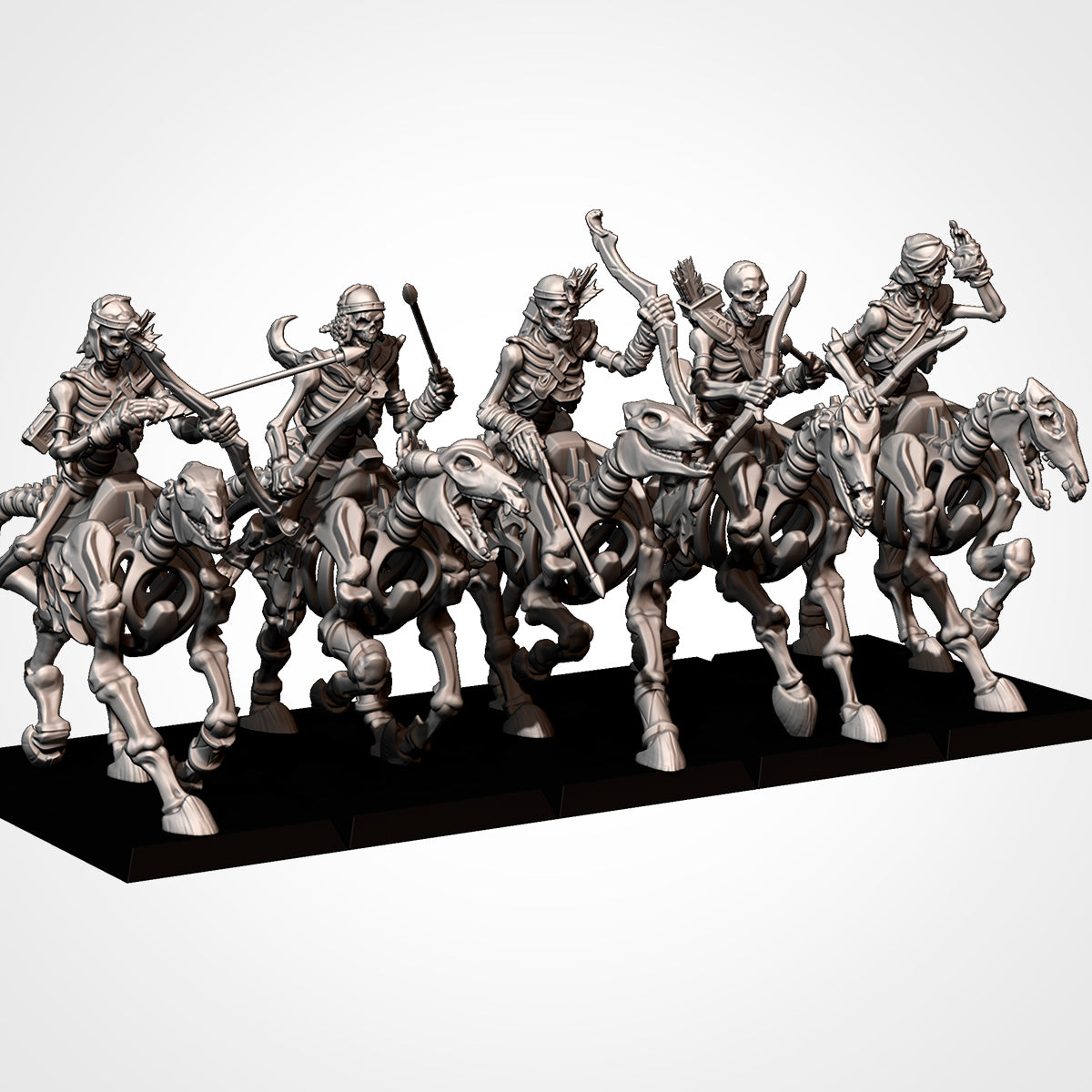 Leichte Skelettkavallerie – Armies of the Sands | Txarli-Fabrik
