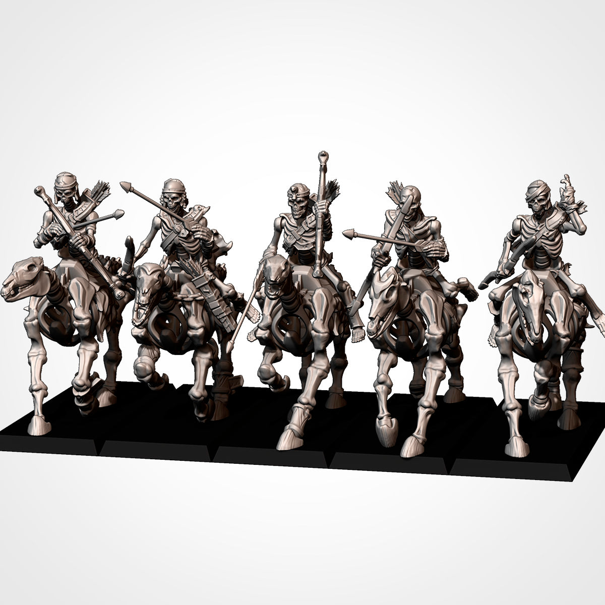 Leichte Skelettkavallerie – Armies of the Sands | Txarli-Fabrik