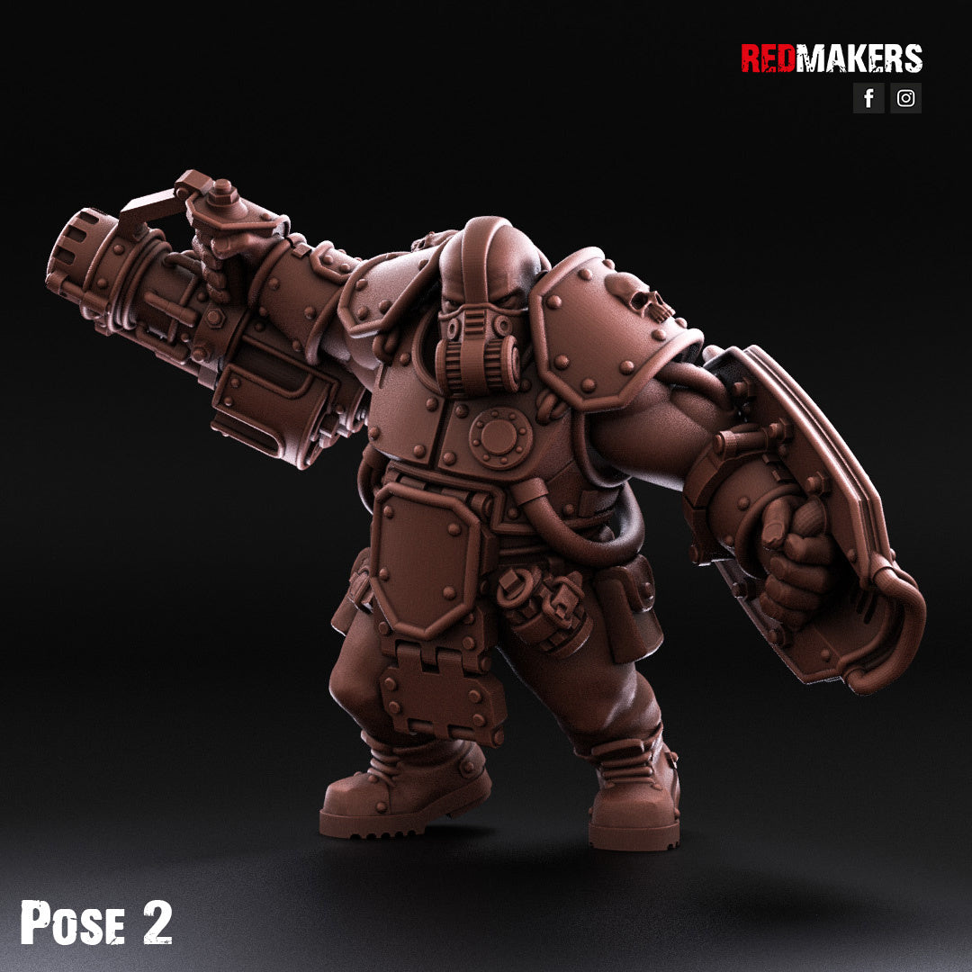 Fuerzas Imperiales - Gigantes abhumanos con armadura pesada | Guardia Imperial | Redmakers