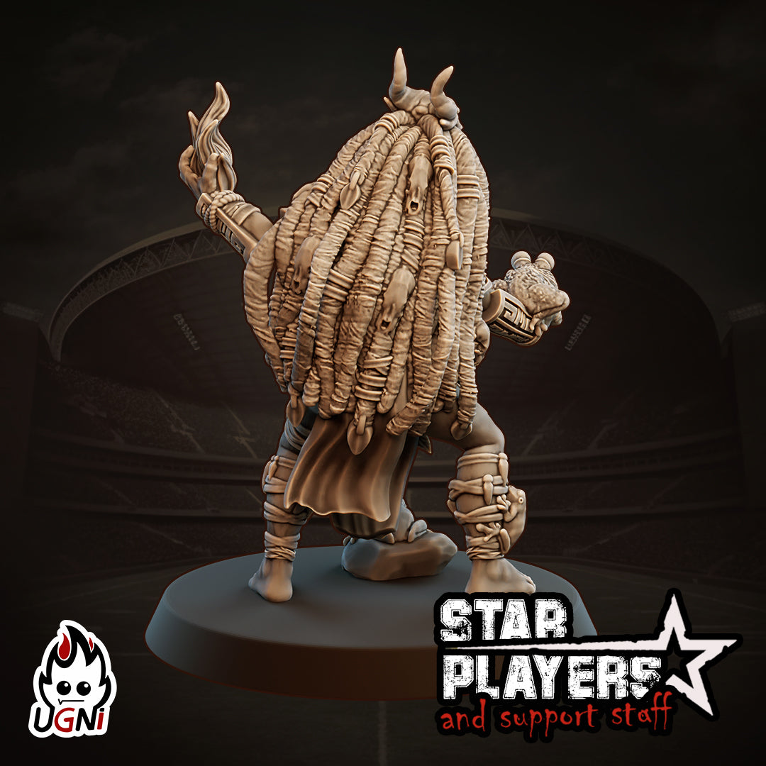 Arielle Venehex - Jugadora estrella de Amazon - Fantasy Football - Miniaturas Ugni