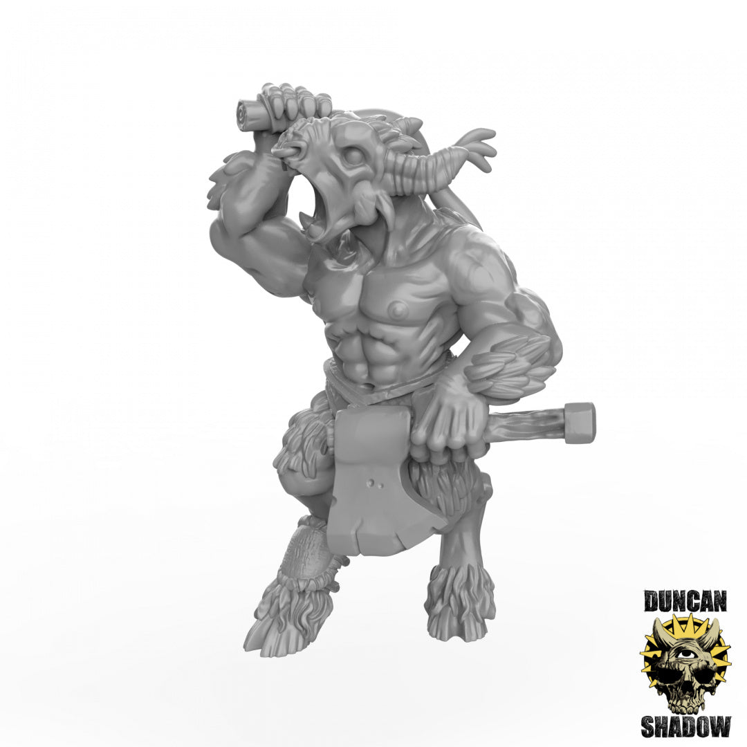 Beastmen Chariot | Duncan Shadow | Compatible with Dungeons & Dragons and Pathfinder