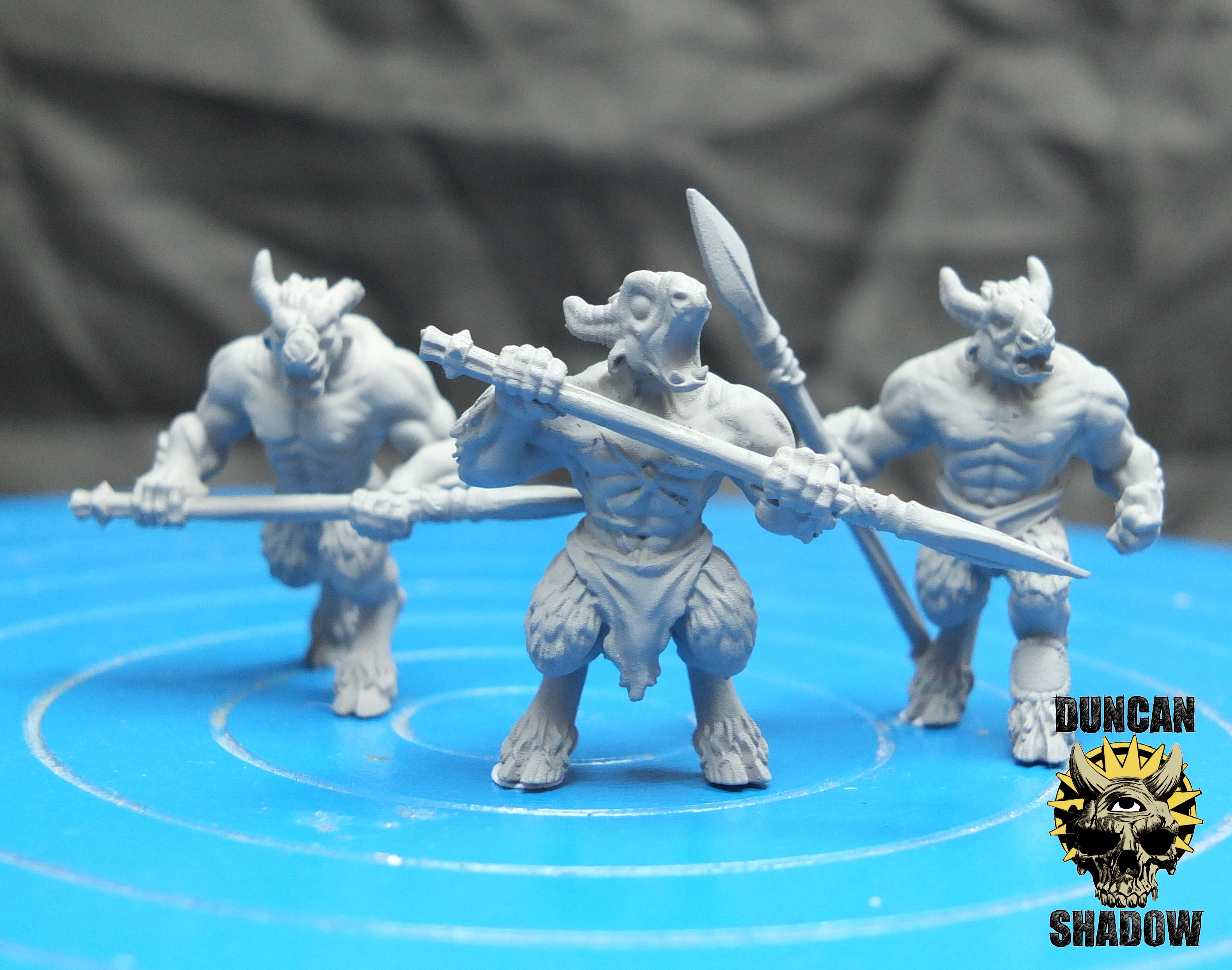 Beastmen, Multipart Kit | Duncan Shadow | Compatible with Dungeons & Dragons and Pathfinder