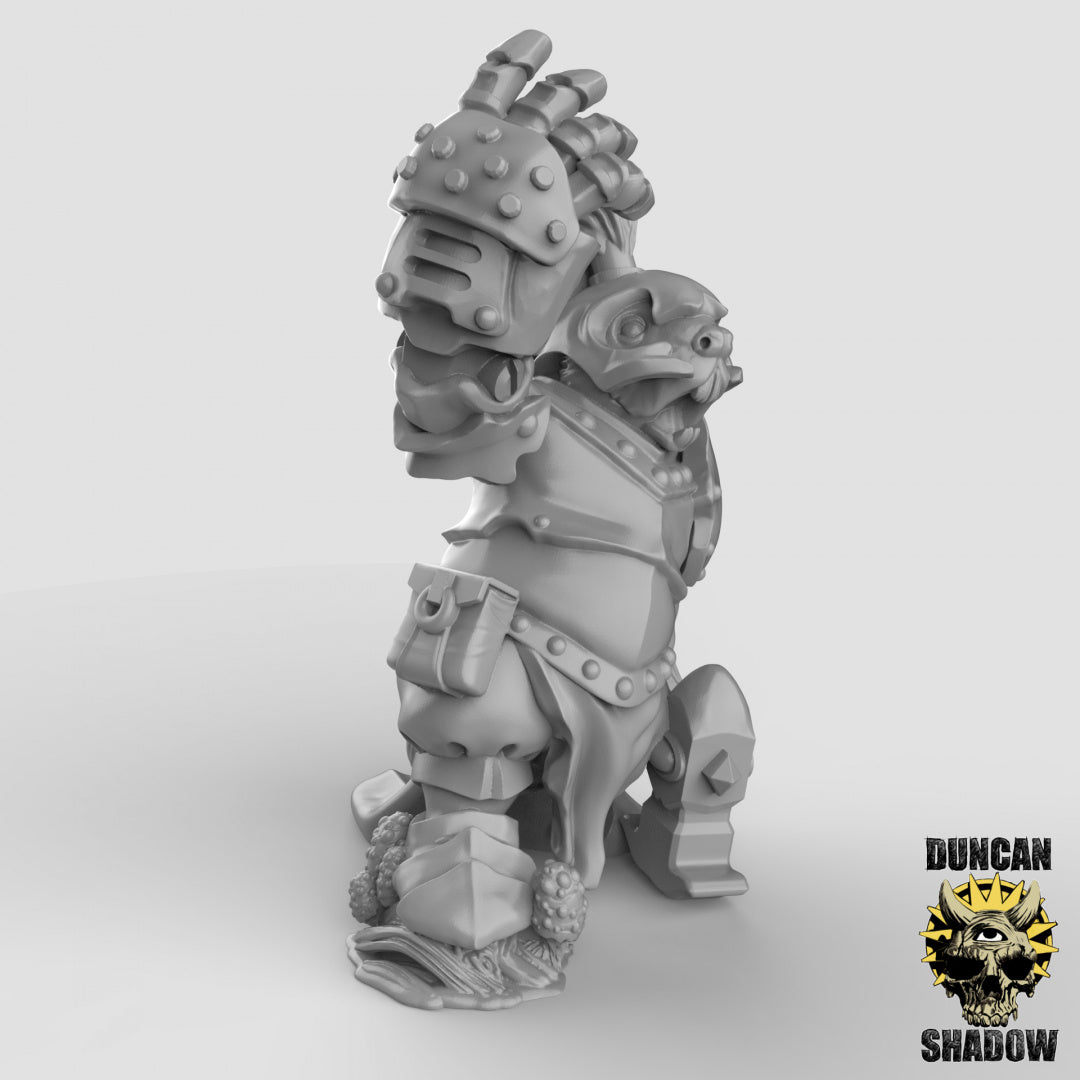 Beaver Folk Champion | Duncan Shadow | Compatible with Dungeons & Dragons and Pathfinder