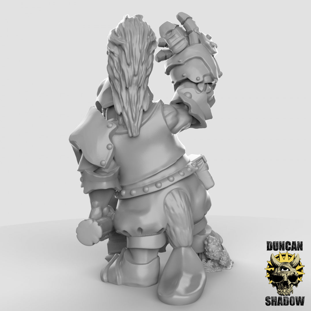 Beaver Folk Champion | Duncan Shadow | Compatible with Dungeons & Dragons and Pathfinder