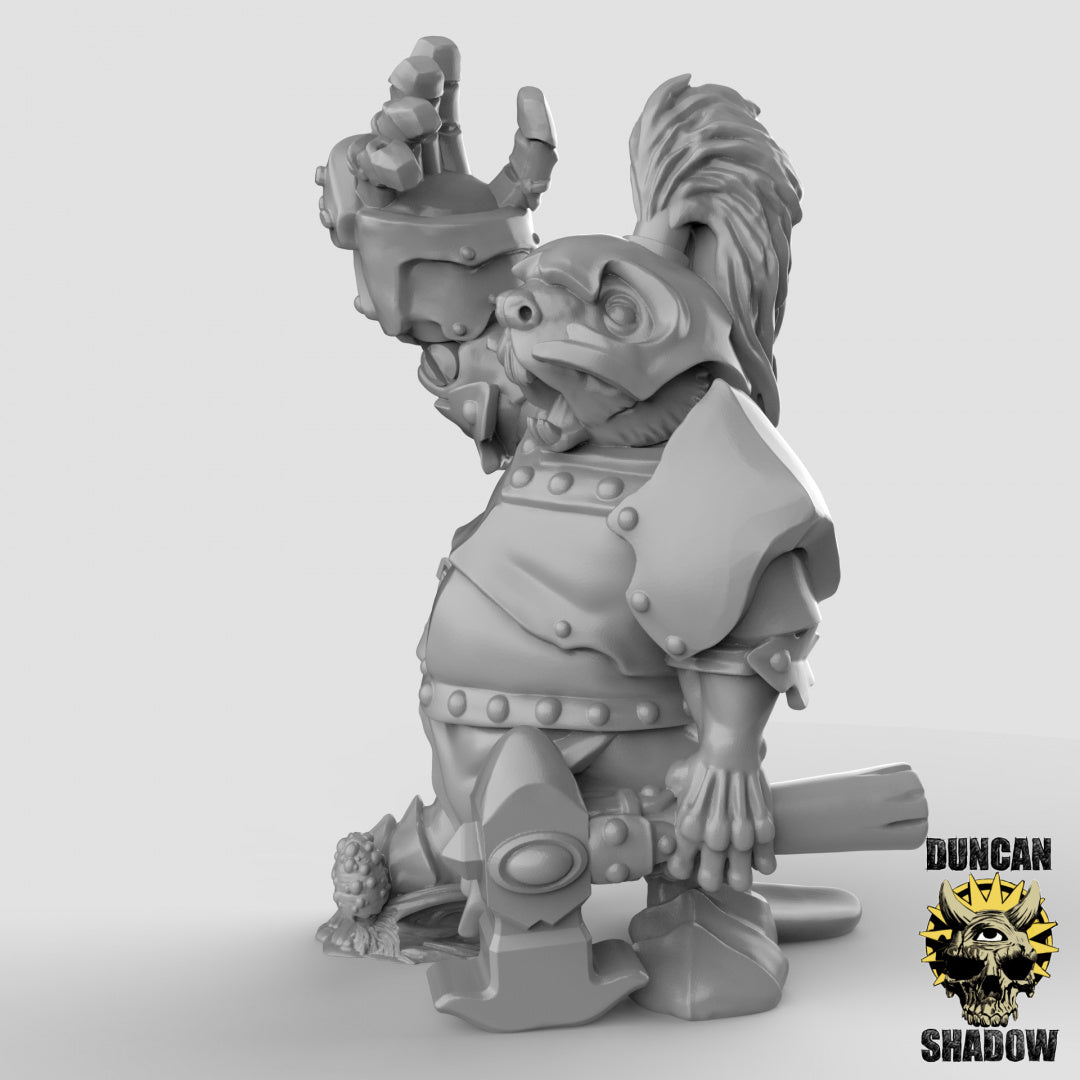 Beaver Folk Champion | Duncan Shadow | Compatible with Dungeons & Dragons and Pathfinder