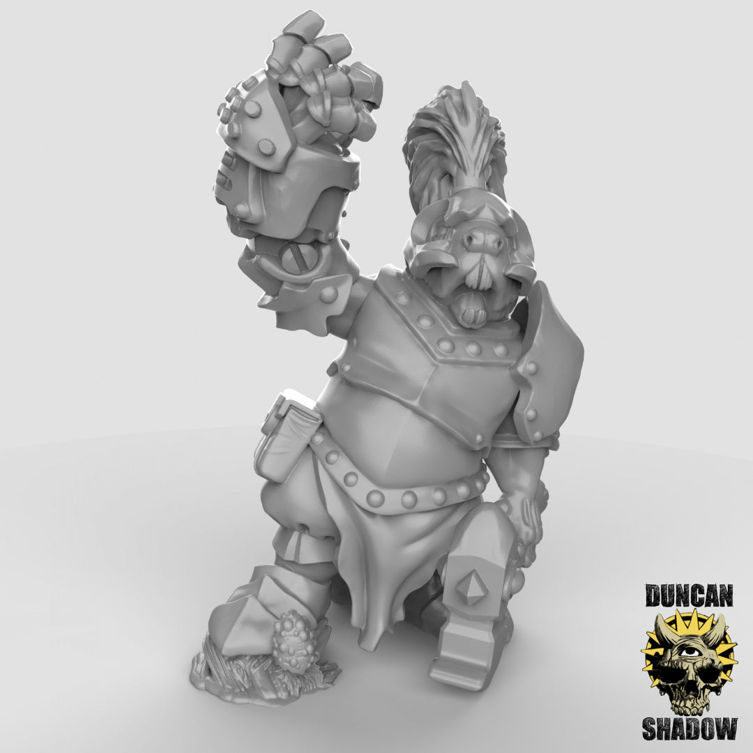 Beaver Folk Champion | Duncan Shadow | Compatible with Dungeons & Dragons and Pathfinder