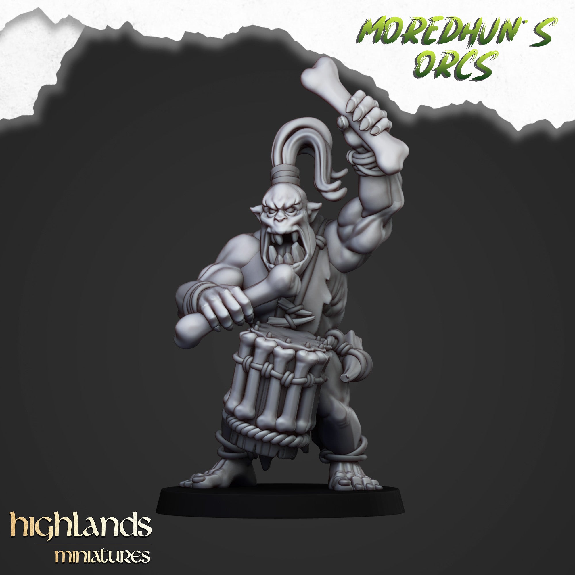 Orcos de cuevas salvajes (x15) - Tribus de orcos y goblins | Highlands Miniatures