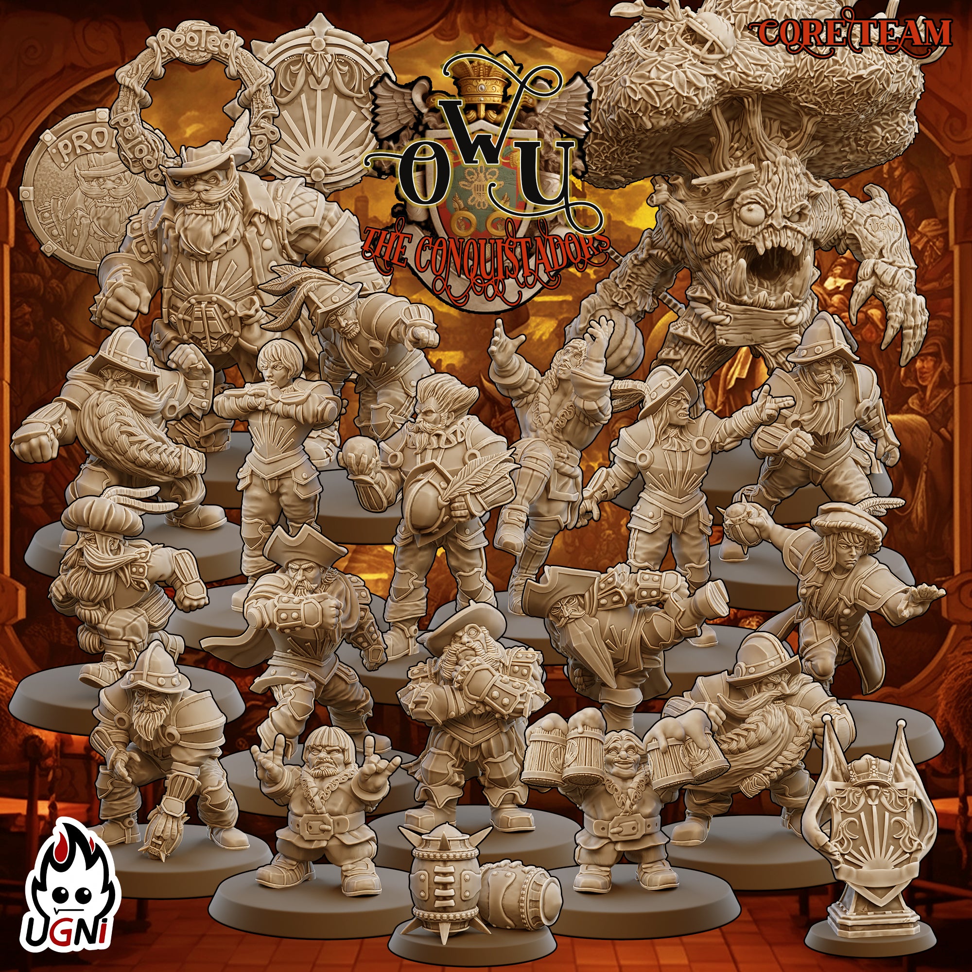 OWU Conquistador Team (18 Players)