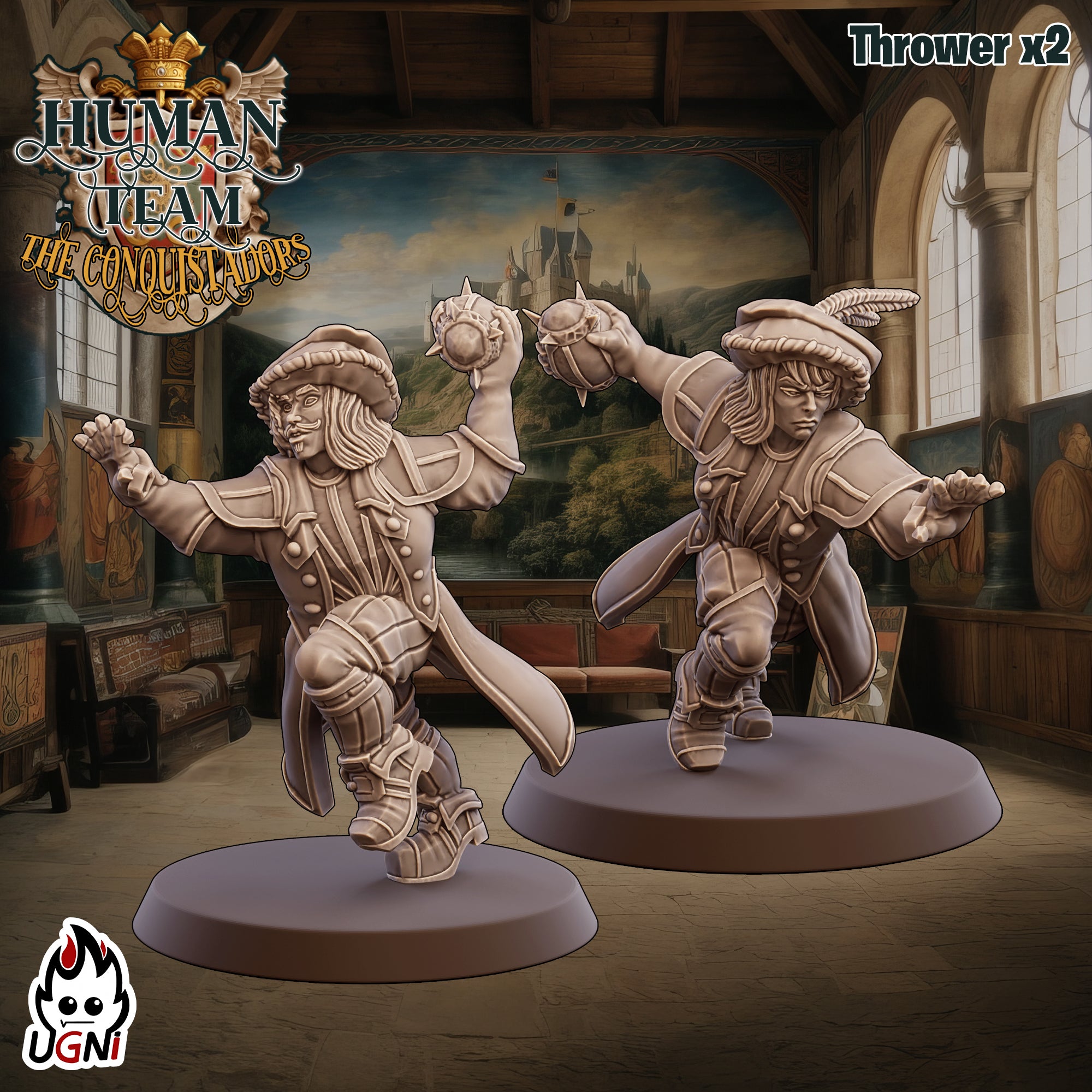 Human Conquistador Team (18 Players)