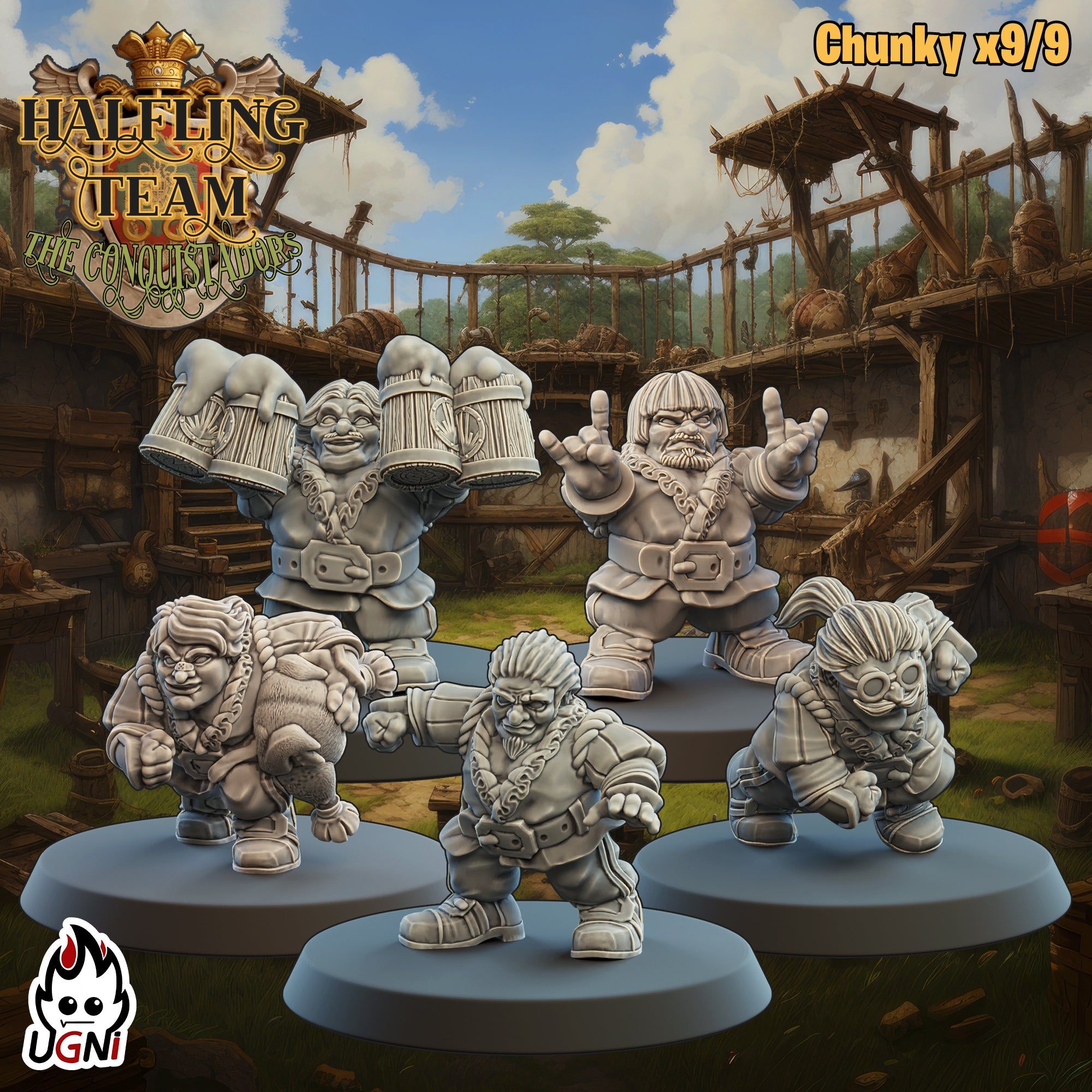 Halfling Conquistador Team (15 Players)