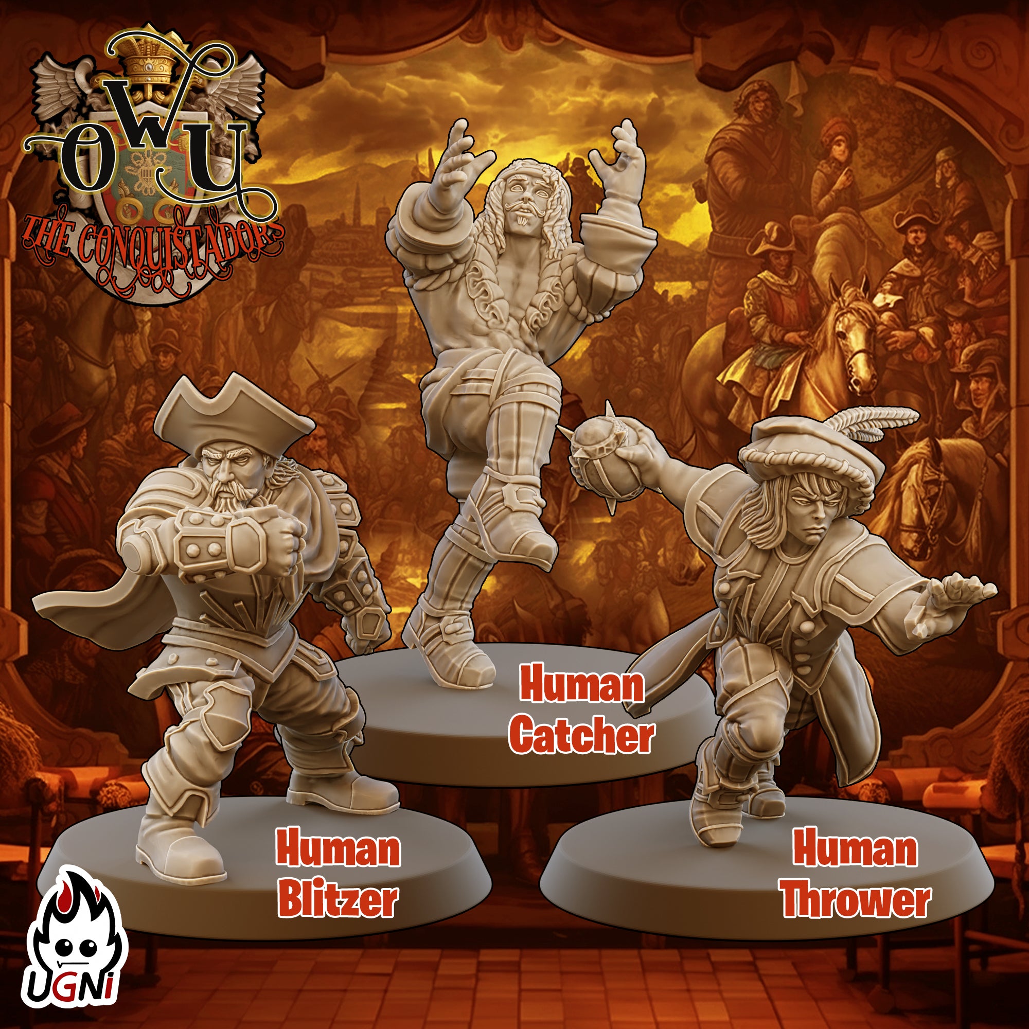 OWU Conquistador Team (18 Players)