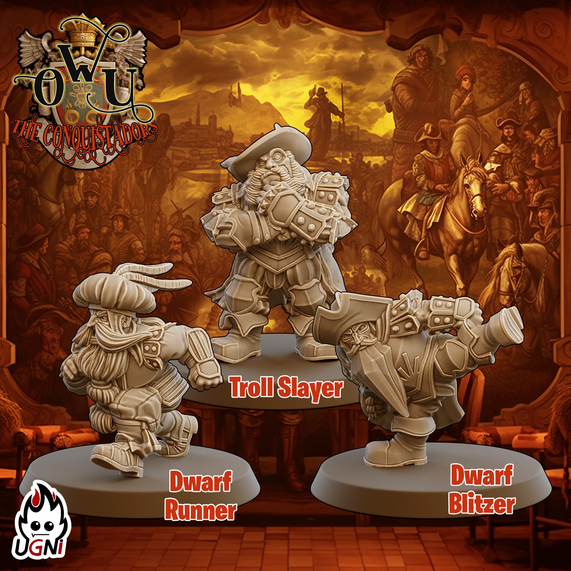 OWU Conquistador Team (18 Players)