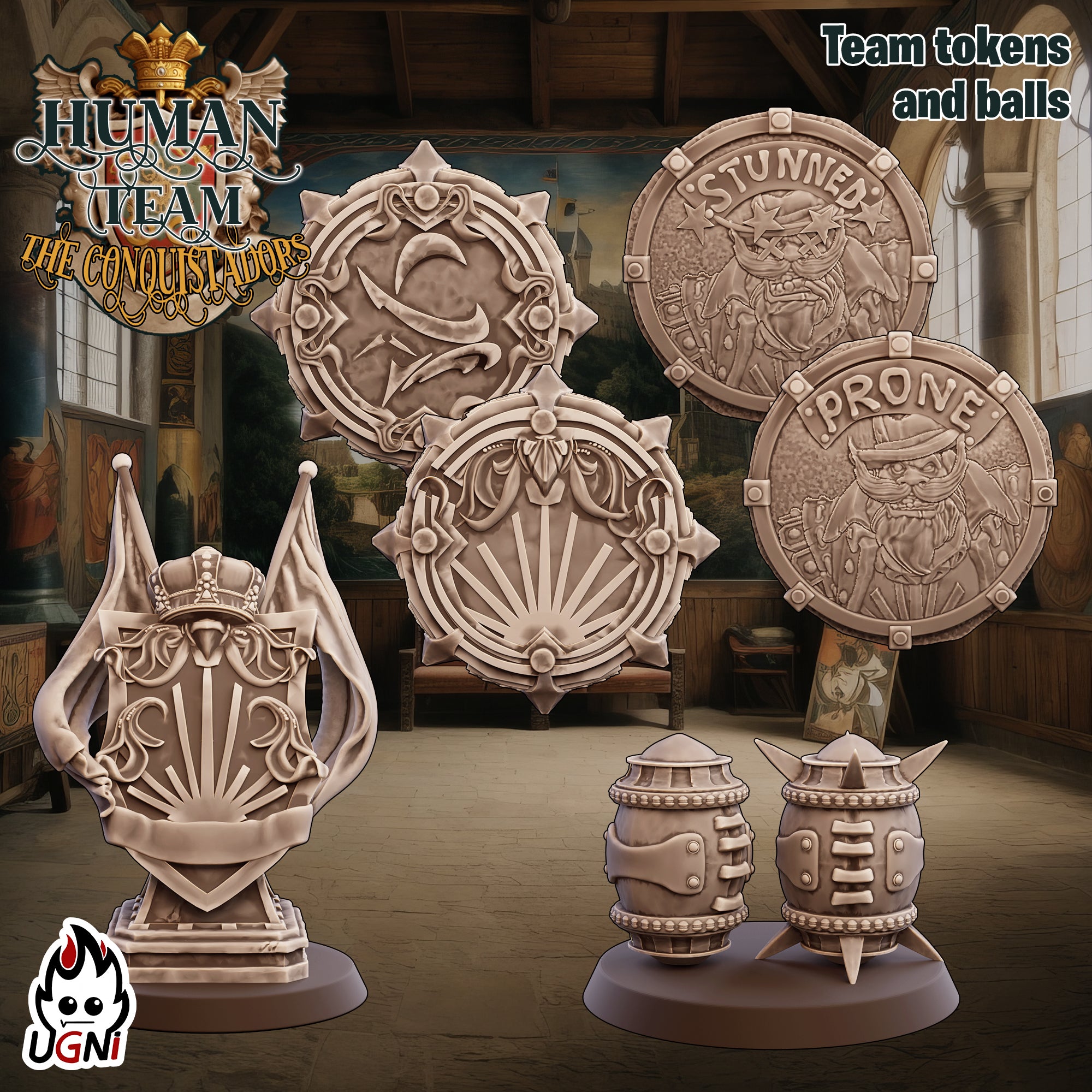 Human Conquistador Team (18 Players)