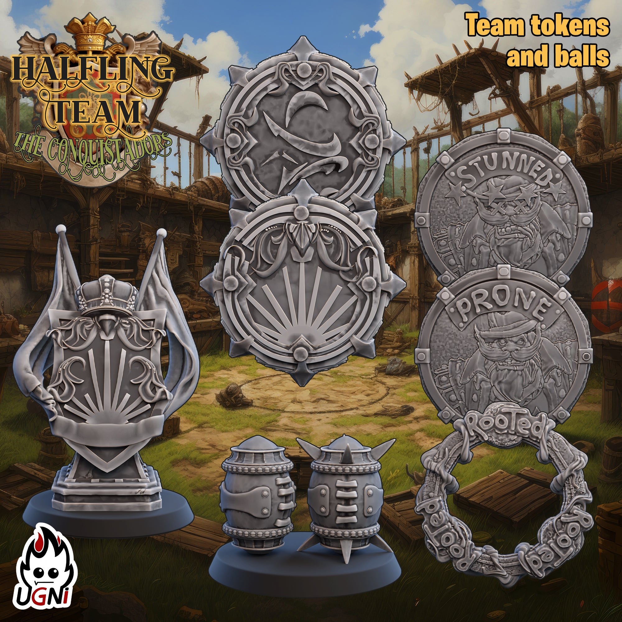 Halfling Conquistador Team (15 Players)