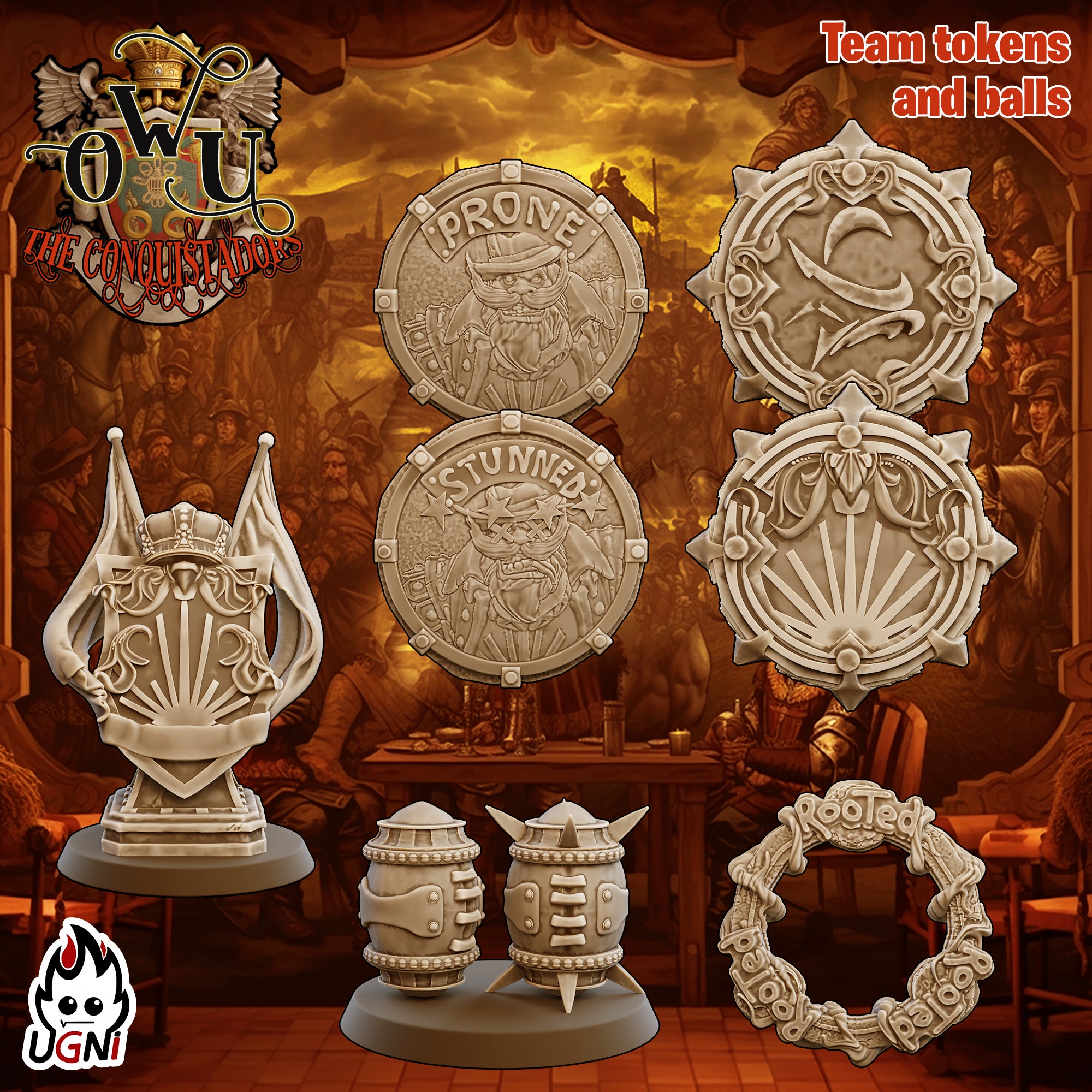 OWU Conquistador Team (18 Players)