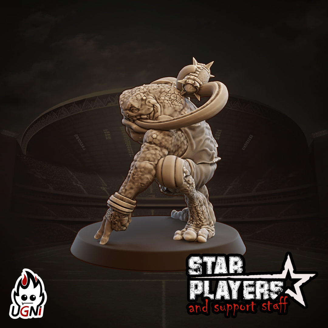 Cobler Crimwich - Jugador estrella de los hombres rana - Fútbol de fantasía - Miniaturas Ugni