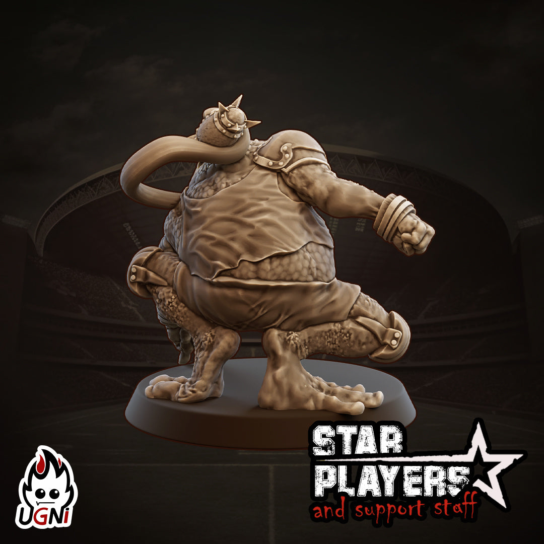 Cobler Crimwich - Jugador estrella de los hombres rana - Fútbol de fantasía - Miniaturas Ugni