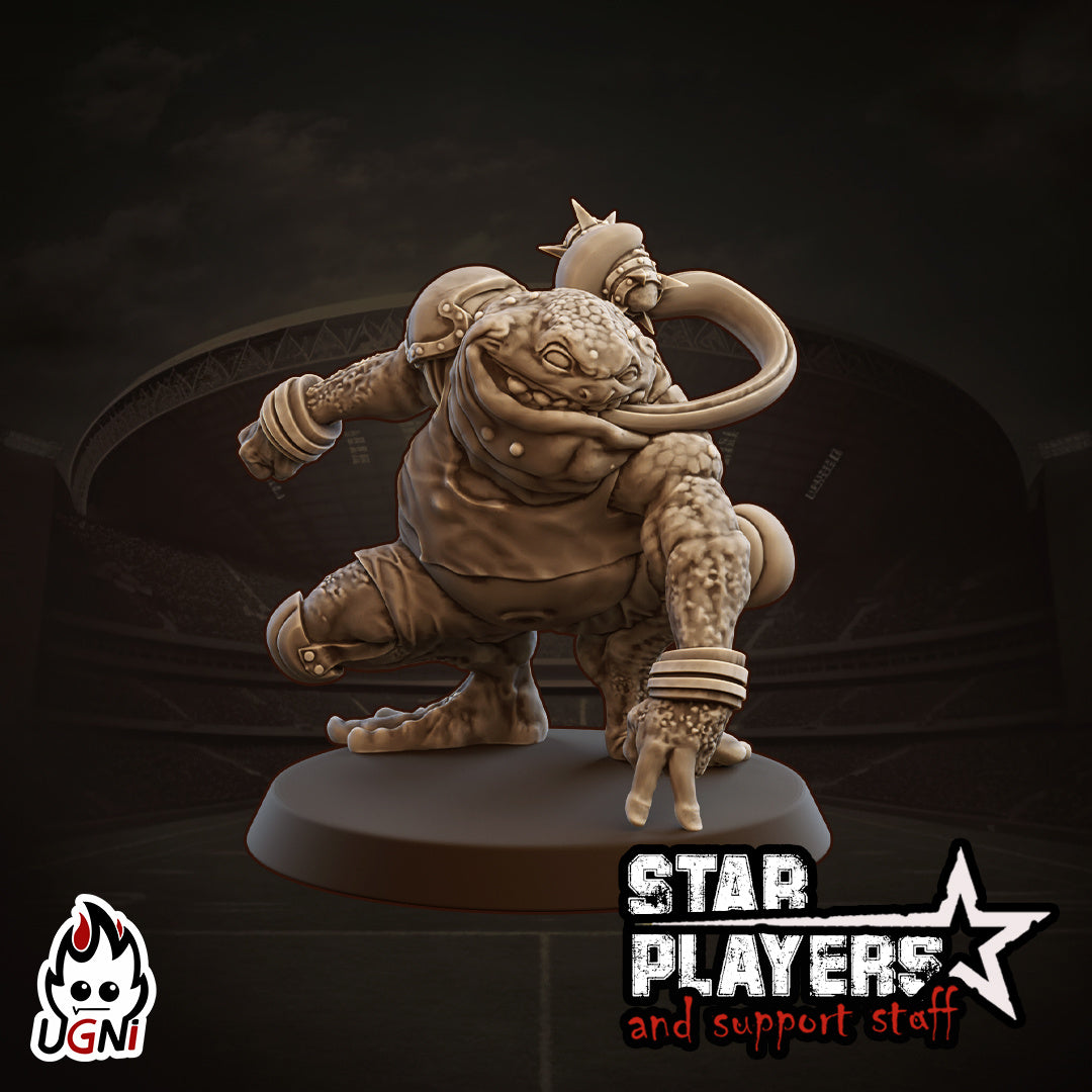 Cobler Crimwich - Jugador estrella de los hombres rana - Fútbol de fantasía - Miniaturas Ugni