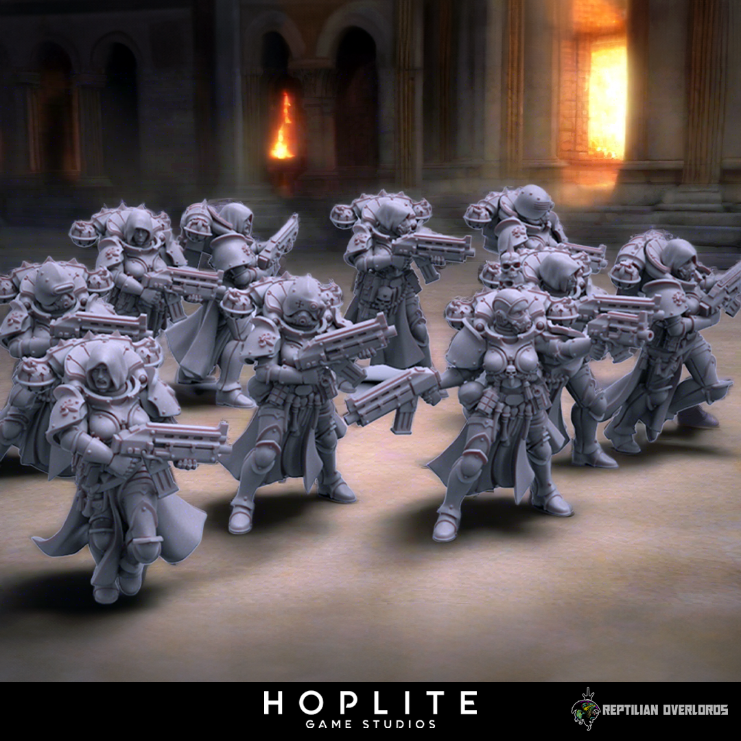 Coven: Combat Sisters | Reptilian Overlords | 28mm