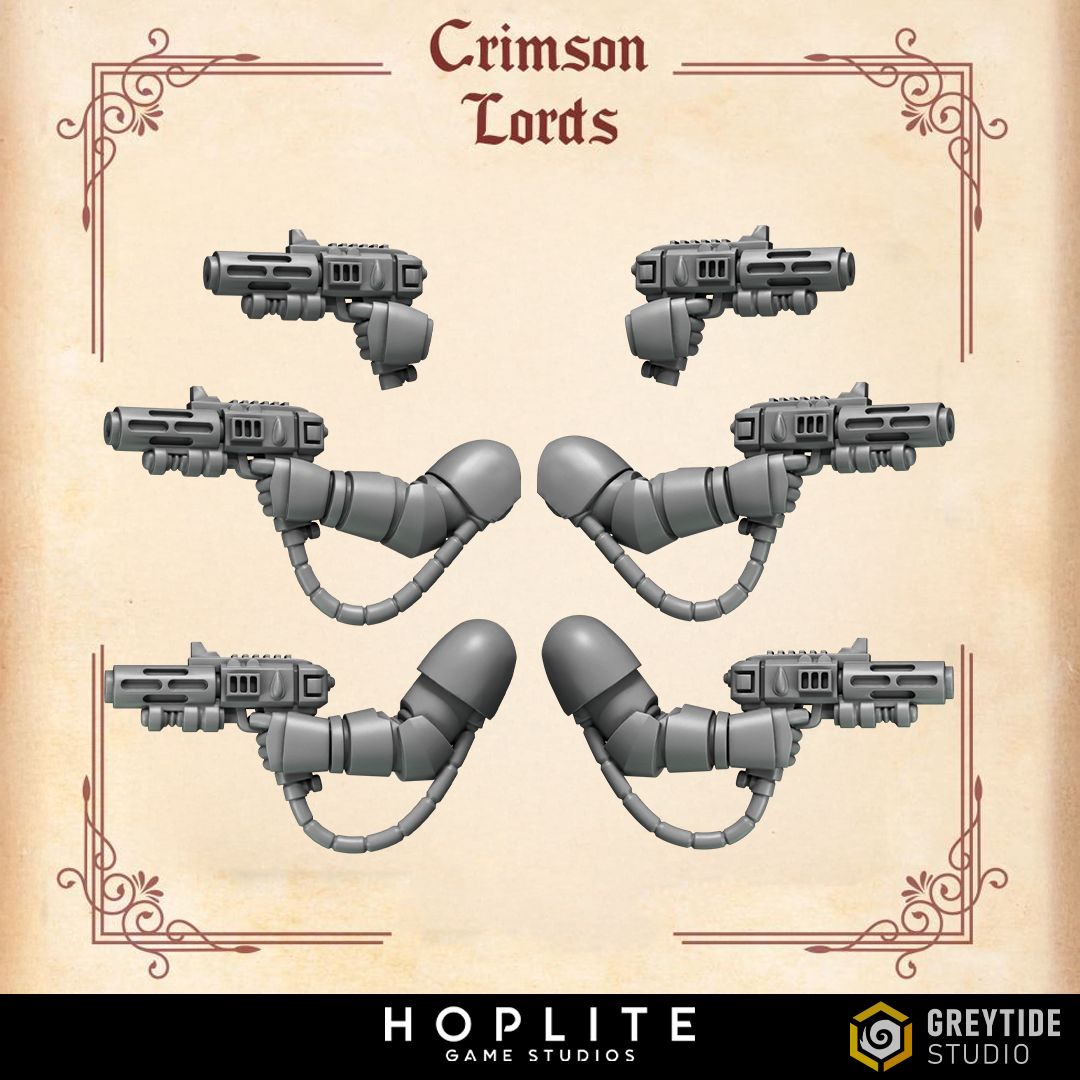 Pistolas Hellfire - Crimson Lords | Grey Tide Studio | Piezas y accesorios de conversión
