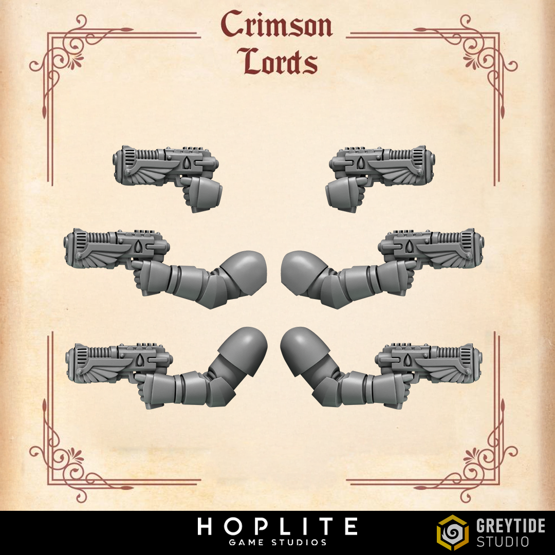 Pistolas de plasma - Crimson Lords | Grey Tide Studio | Piezas y accesorios de conversión