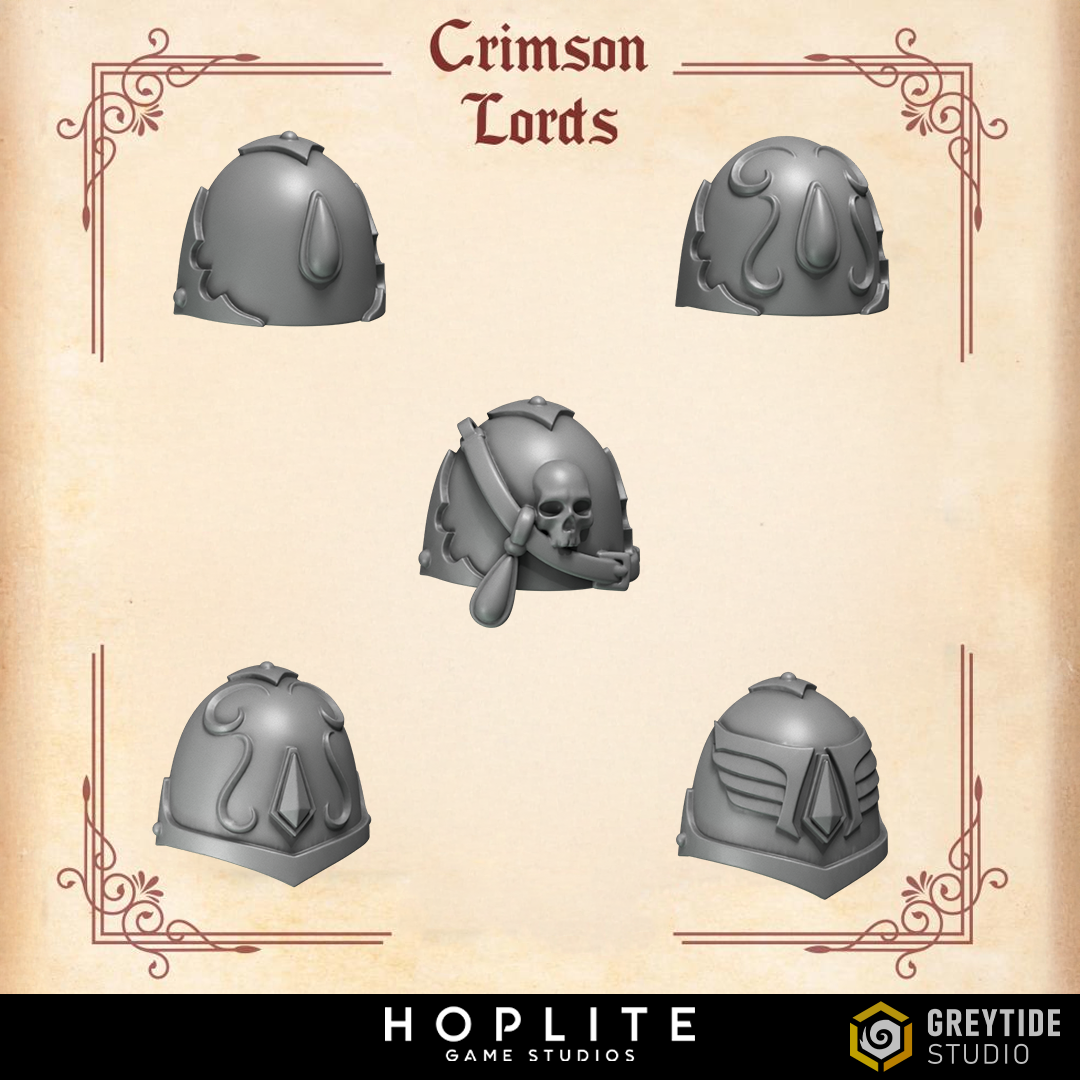 Hombreras, Rangers - Crimson Lords | Grey Tide Studio | Piezas y accesorios de conversión
