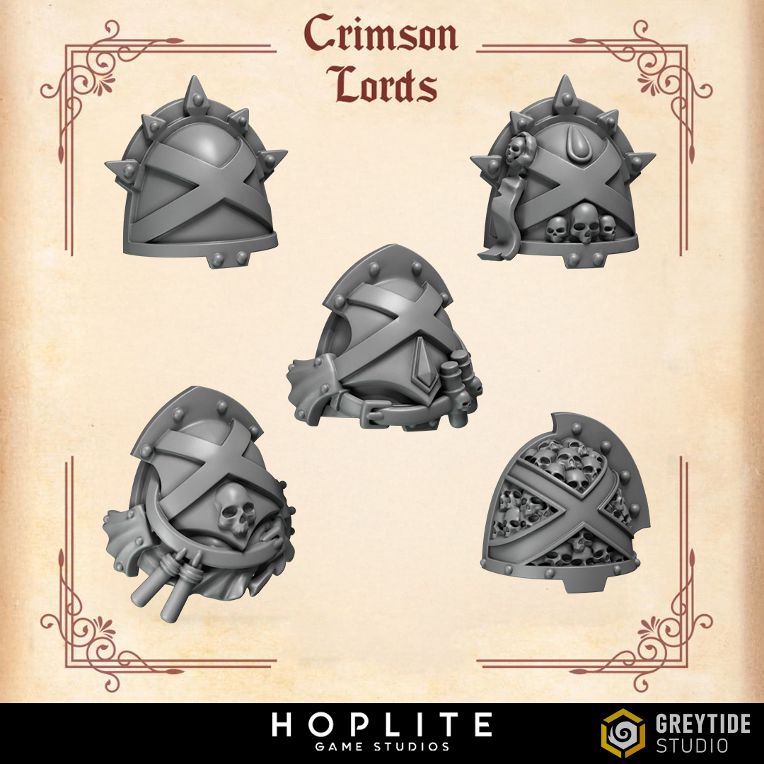 Hombreras, B - Crimson Lords | Grey Tide Studio | Piezas y accesorios de conversión