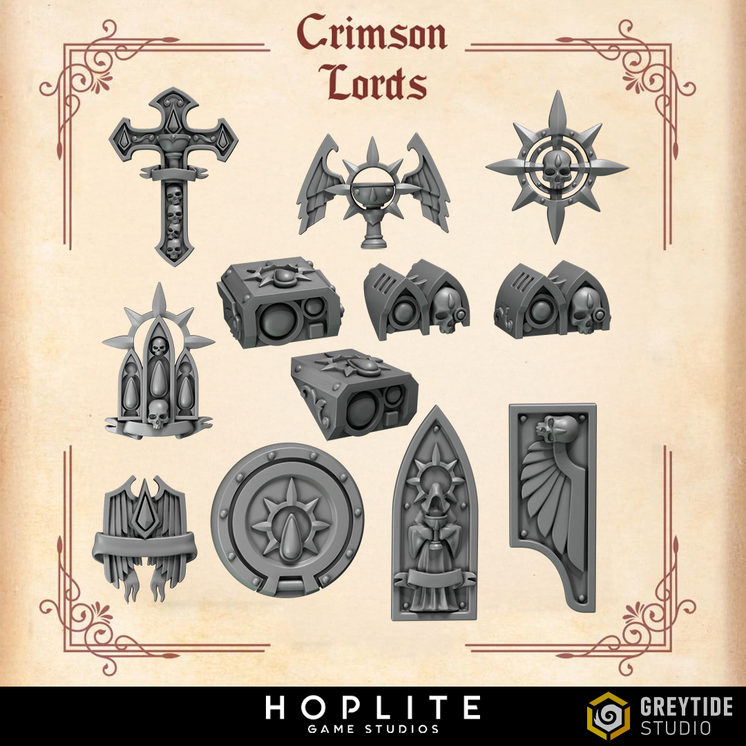 Decoraciones para vehículos - Crimson Lords | Grey Tide Studio | Piezas y accesorios de conversión