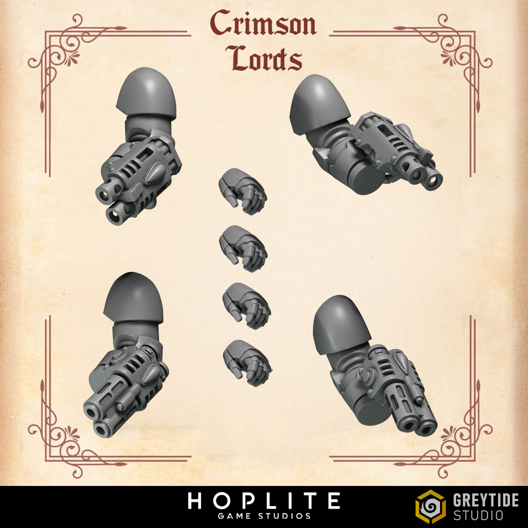 Pistolas de muñeca - Crimson Lords | Grey Tide Studio | Piezas y accesorios de conversión