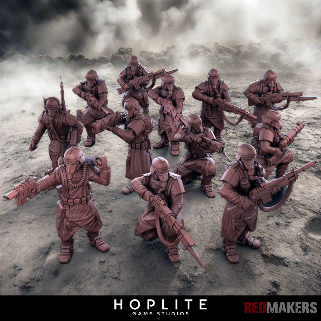 Death Division: Infanterietrupp V2 | Krieg | Trench Korps | Steel Legion | Redmakers