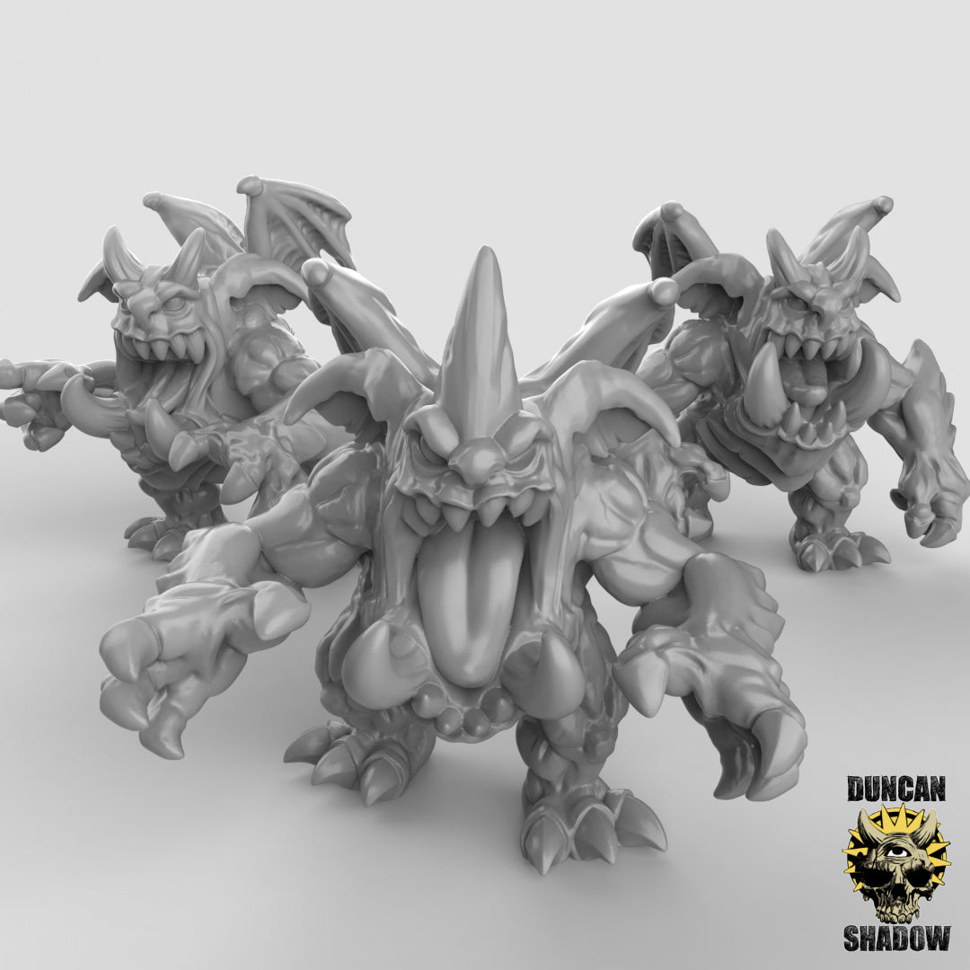 Diablillos demoníacos con garras | Sombra de Duncan | Compatible con Dragones y Mazmorras y Pathfinder
