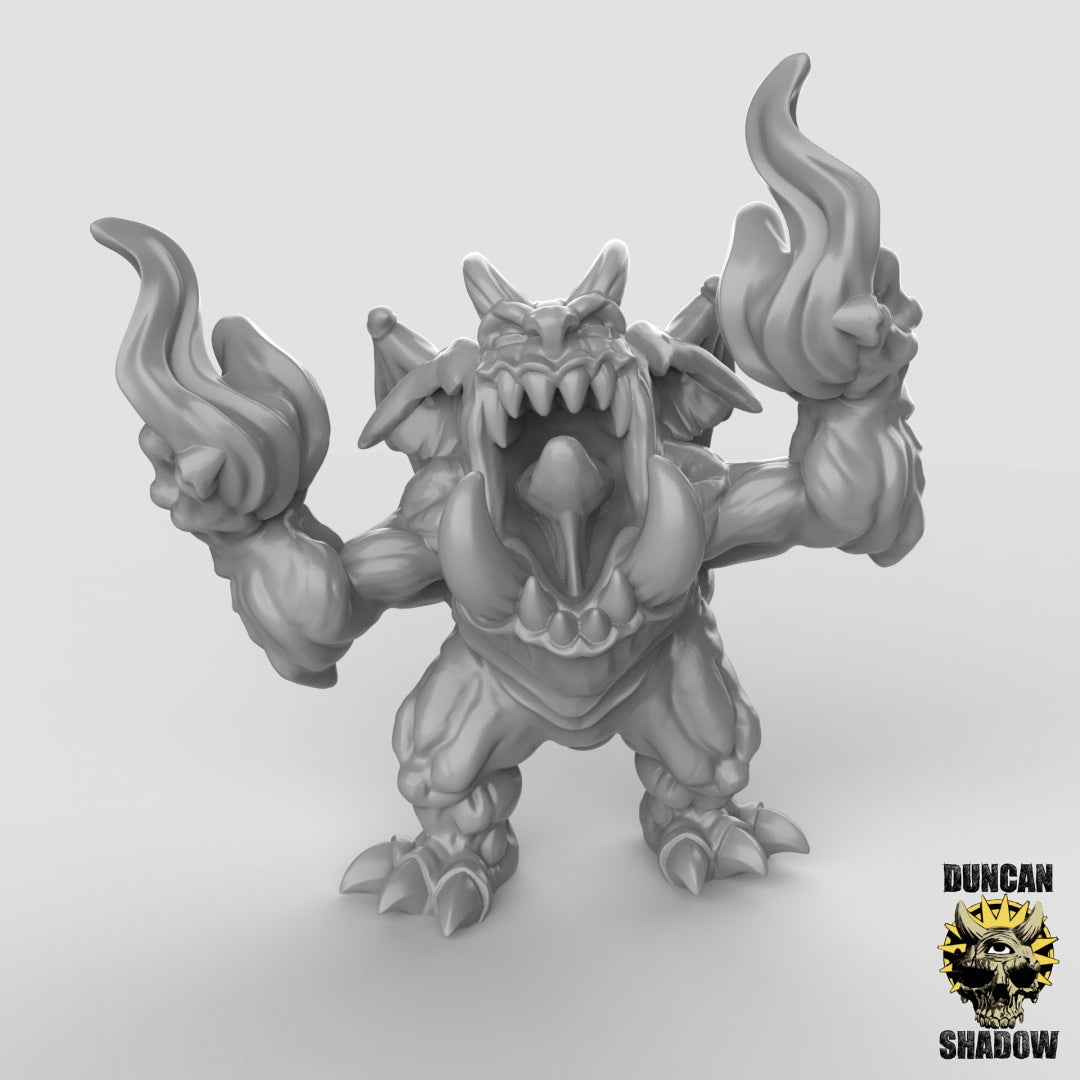 Demon Imps With Magic Flames | Duncan Shadow | Compatible with Dungeons & Dragons and Pathfinder