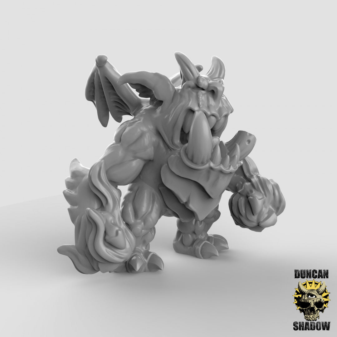 Demon Imps With Magic Flames | Duncan Shadow | Compatible with Dungeons & Dragons and Pathfinder