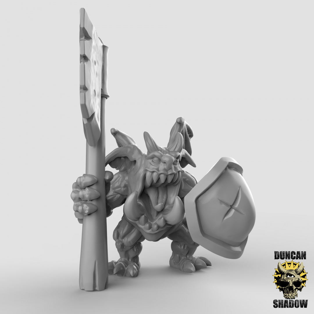 Demon Imps With Polearms | Duncan Shadow | Compatible with Dungeons & Dragons and Pathfinder
