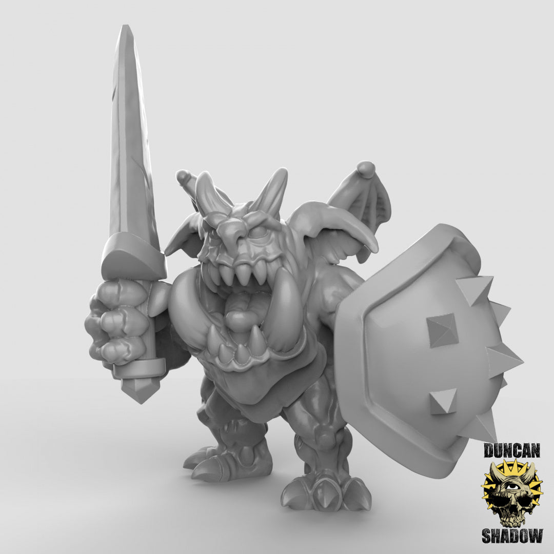 Demon Imps With Swords | Duncan Shadow | Compatible with Dungeons & Dragons and Pathfinder