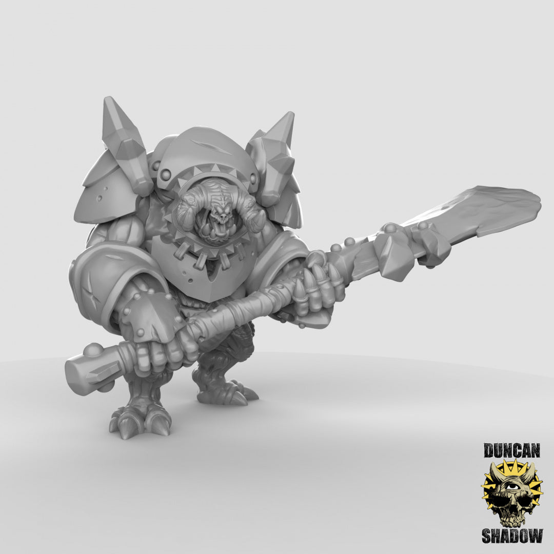 Dämonenprinz, gepanzerter Schläger | Duncan Shadow | Kompatibel mit Dungeons & Dragons und Pathfinder