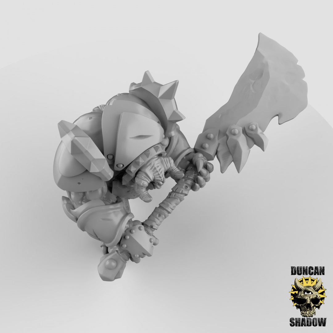 Dämonenprinz, gepanzerter Schläger | Duncan Shadow | Kompatibel mit Dungeons & Dragons und Pathfinder